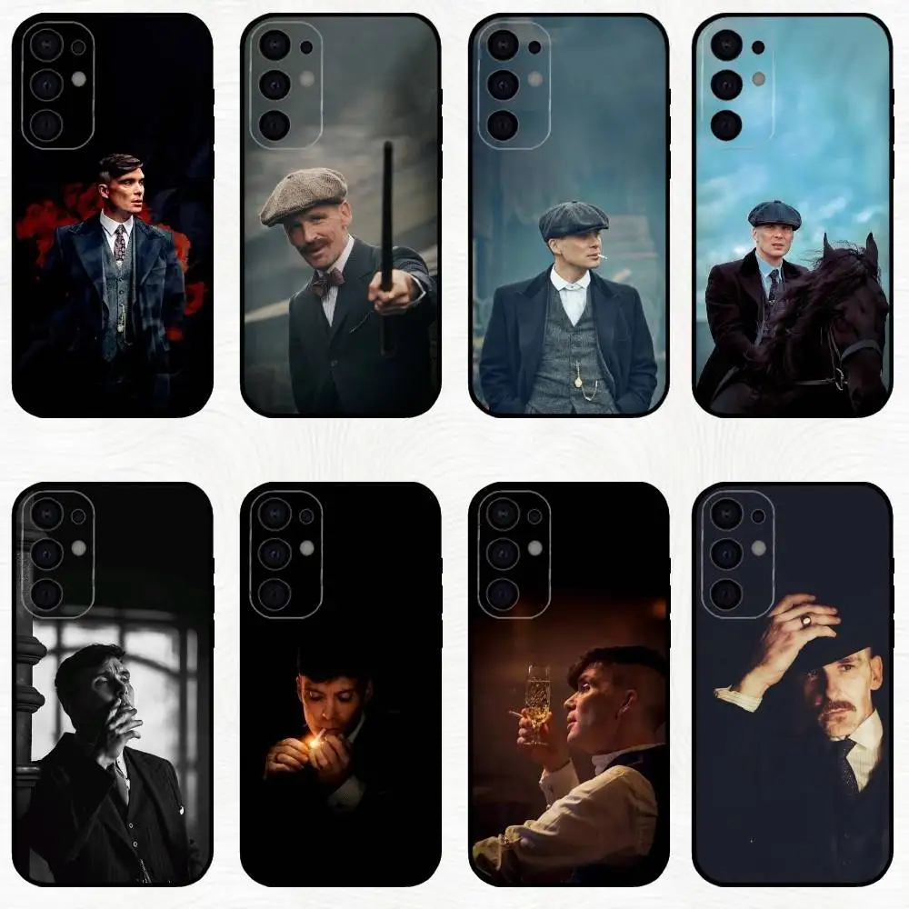 

P-Peaky TV Drama B-BlinderS Phone Case For Samsung S25,S24,S23,S22,S21,S20,Plus,Fe,Lite,Others Black Cover