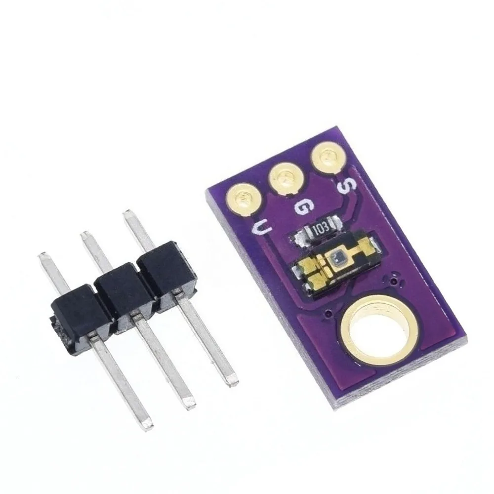 Ambient Light Sensor TEMT6000 Visible Light Detection Module Analog Output For Smart Home Lighting System Energy Saving Control