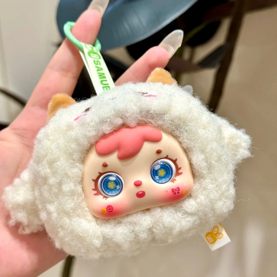 

Samuel Mini Cute Animal Plush Blind Box Backpack Pendant Trendy Toy Bag Accessories Collectibles Surprise Gifts