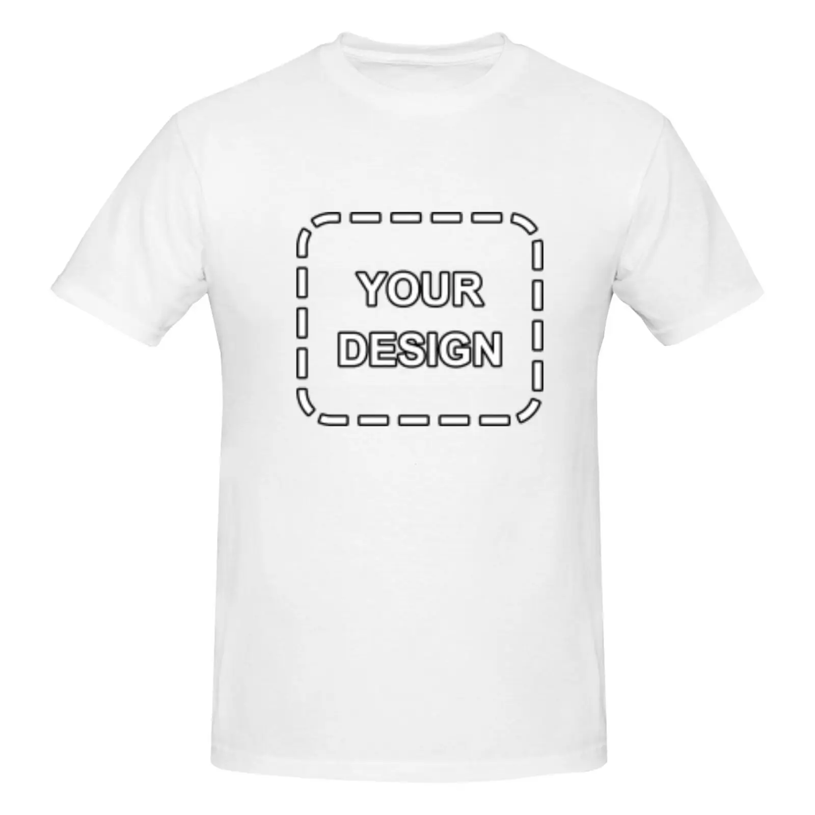 Personalized Customized DIY Logo Men T-Shirt 3D Print Short Sleeve Tee Top - Image By POP-UP Store