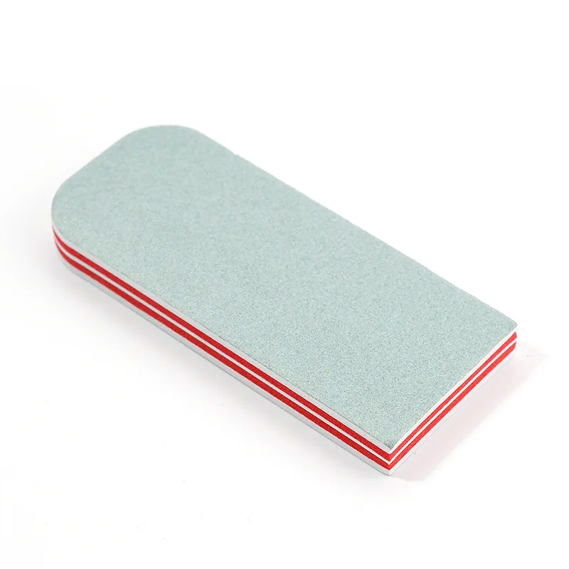 5/10 pièces limes à ongles carrées grain 1000/4000 ongles lisses Double face tampon à ongles bloc tampons outil de beauté de polissage