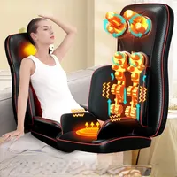 Electric Massager Cushion Multifunctional Full Body Relief with Personalized Settings for Deep Relaxation Adjustable Massage Pad