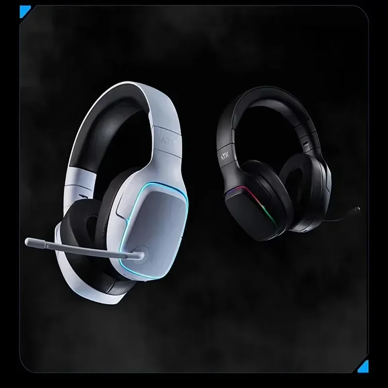 ATK M1 Wireless Bluetooth Headphone Head-mounted Noise Reduction Game Headphone CSGO Valorant Game Headphone Gift for boys girls