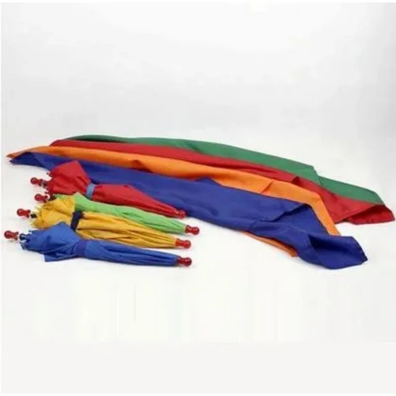Magic Scarves to Umbrellas Illusion Set Professional Stage Gimmick Magicians Funny Tricks Classic Magic Props Silk Colorful Fun