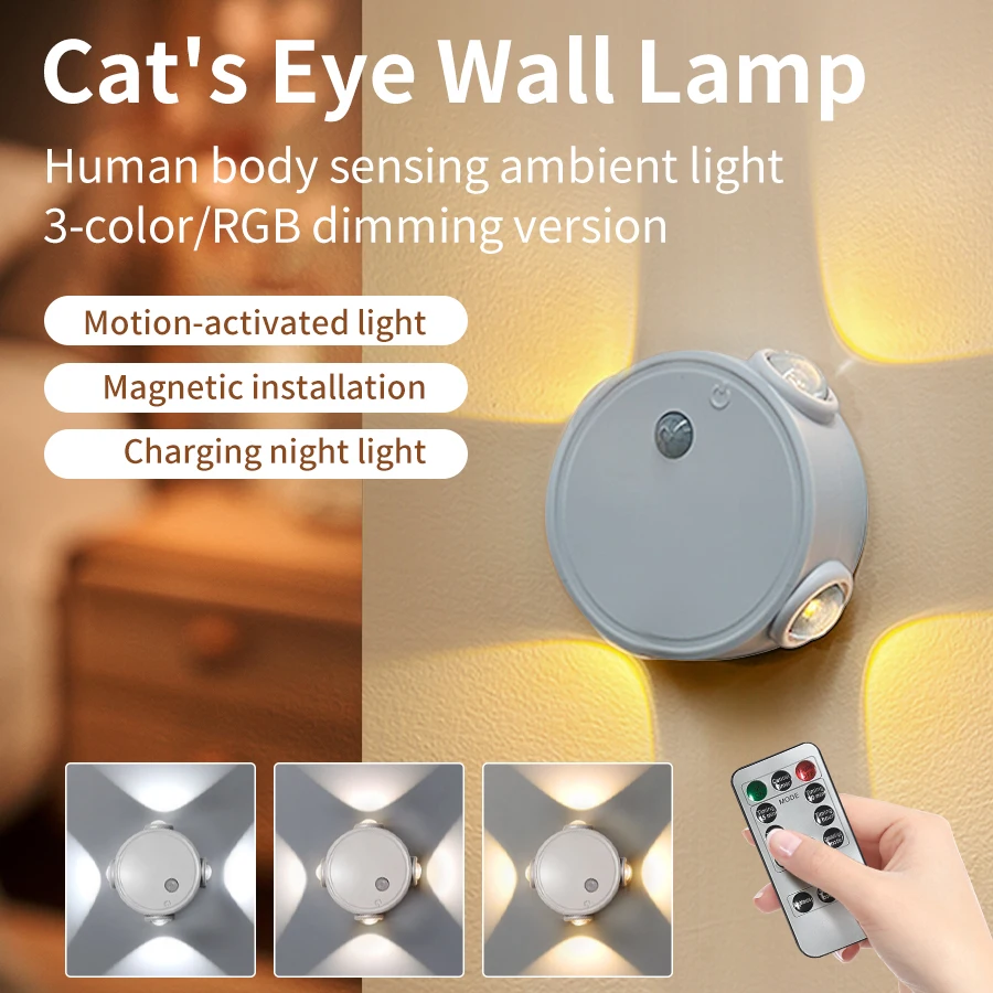 4 Led Motion Sensor…