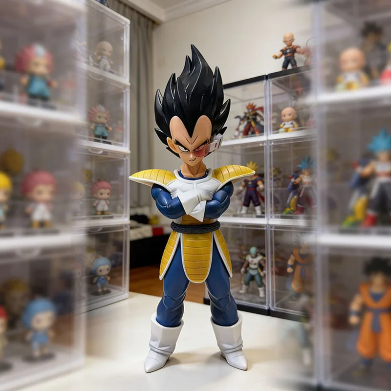 

Фигурки из аниме Dragon Ball Z, 24 см, Супер Сайян Вегета, статуэтка из ПВХ, коллекционная модель для декора, игрушка, подарок на день рождения