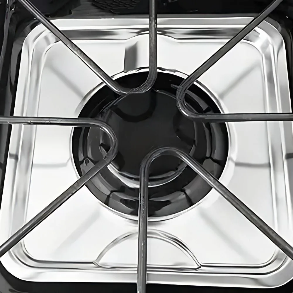 Stainless Steel Square Gas Stove Drip Oil Pan Stain-resistant Scratch Resistant Gas Burner Drip Oil Pan Heat-resistant