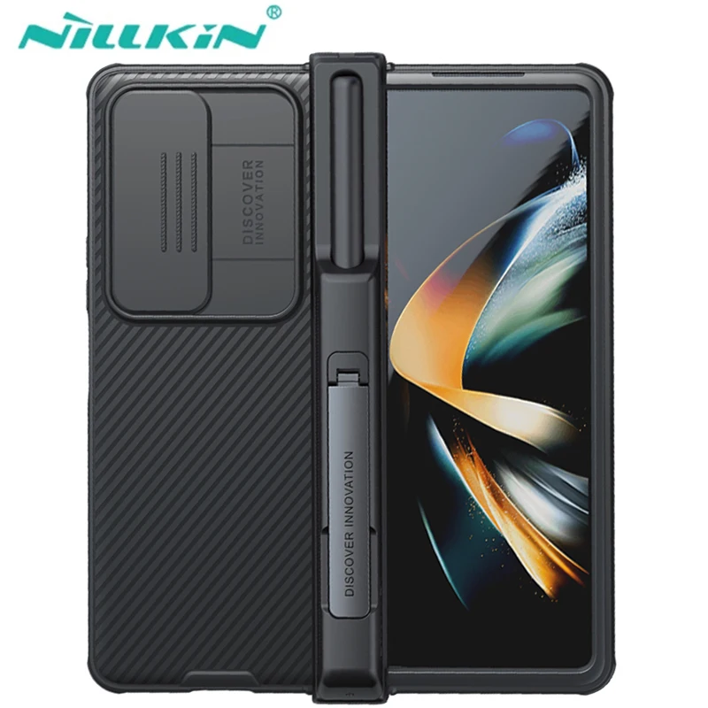 

Nillkin Slide Camera Phone Case Cover On For Samsung Galaxy Z Fold 4 5G 2022 Global ZFold Fold4 ZFold4 z4 4z 256/512/1024 GB