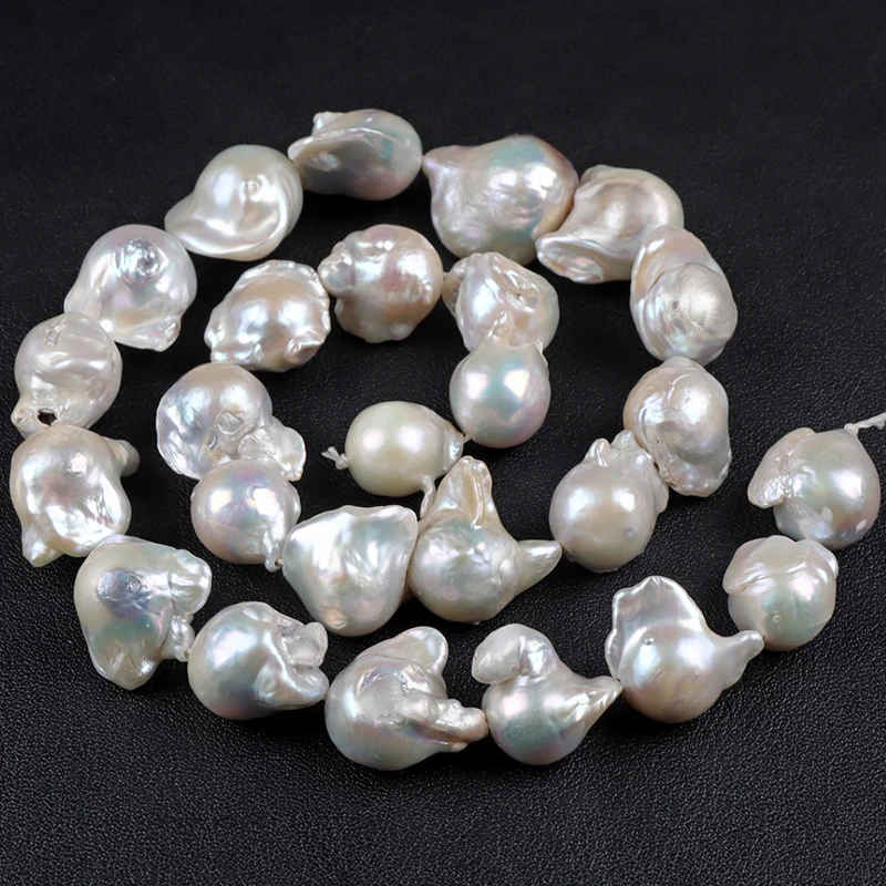 Genuine Irregular Natural Pearl Beads High Quality Baroque Pearl Charms Beads For Jewelry Making Necklace DIY Pendant Earrings