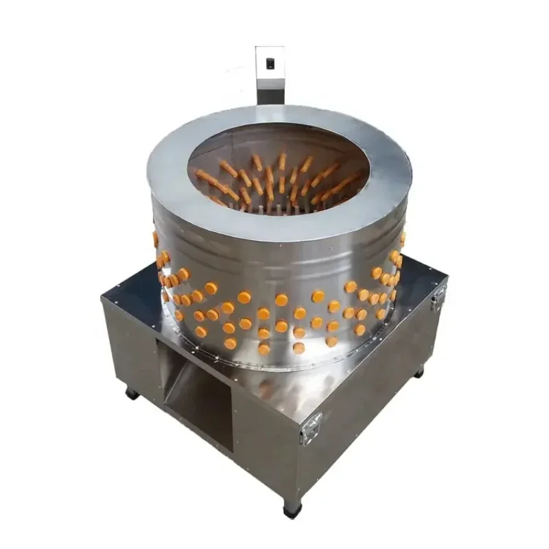 

Model CHZ-N70 Stainless Steel Chicken Plucker Heavy Duty De-Feather Remover Poultry Machine With New Motor Core Component