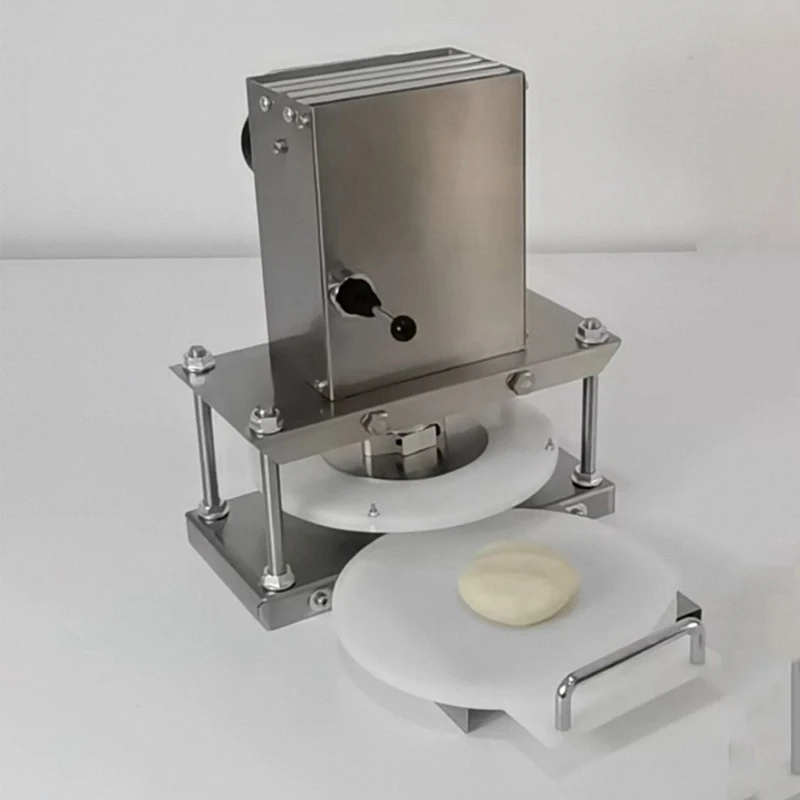 Commercial Hand Pressure Grab Pancake Squeezing Machine Manual Dough Round Press