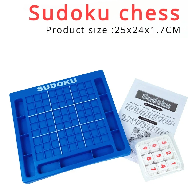 1set Puzzle Sudoku Games Nine Palace Grid Parent-child Game Students Thinking Training Sudoku Introductory Intelligence