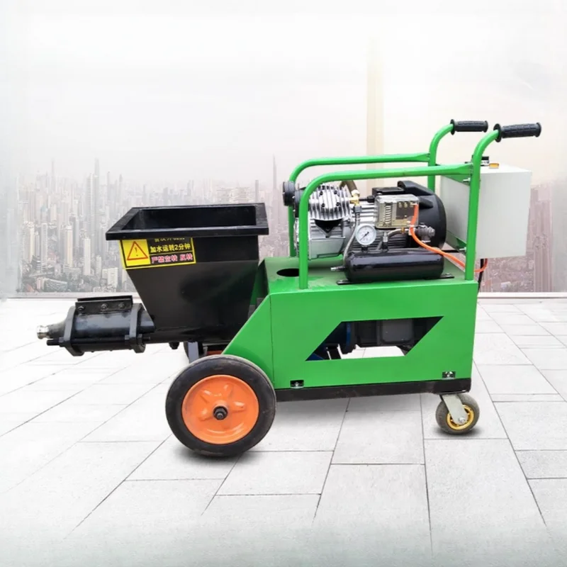 

220V/380V Cement Mortar Putty Powder Real Stone Paint Spraying Machine Powder Wall Plastering Machine Spraying Machine
