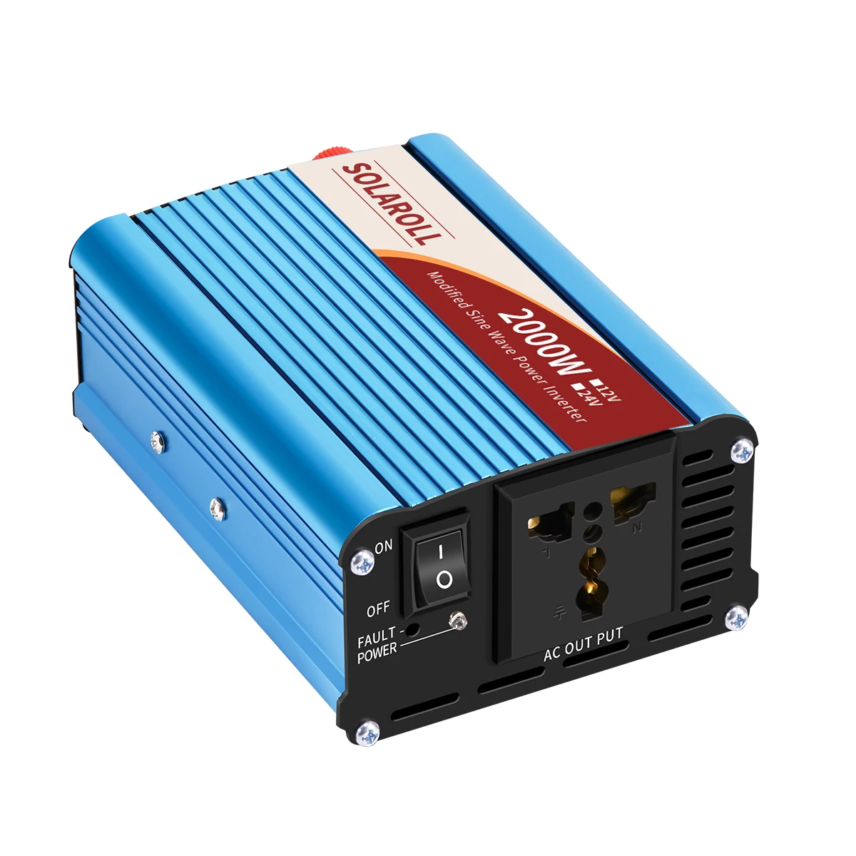 

2000W 3000W 4000W Modified sine Wave Power Inverter 12V/24V DC to 220V 50HZ AC Car Converter for Home