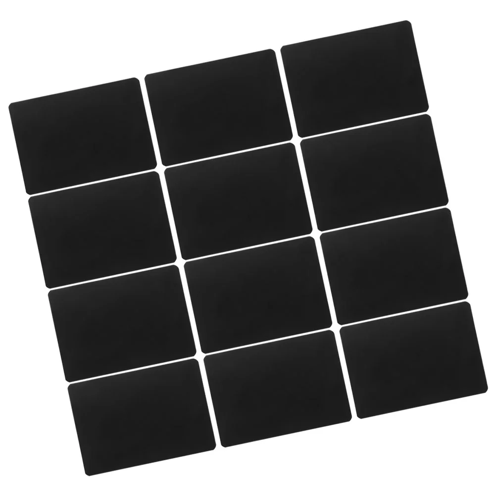 12 Pcs Food Label Desktop Signs Retail Tag Display Advertising Labels Rack Bulk