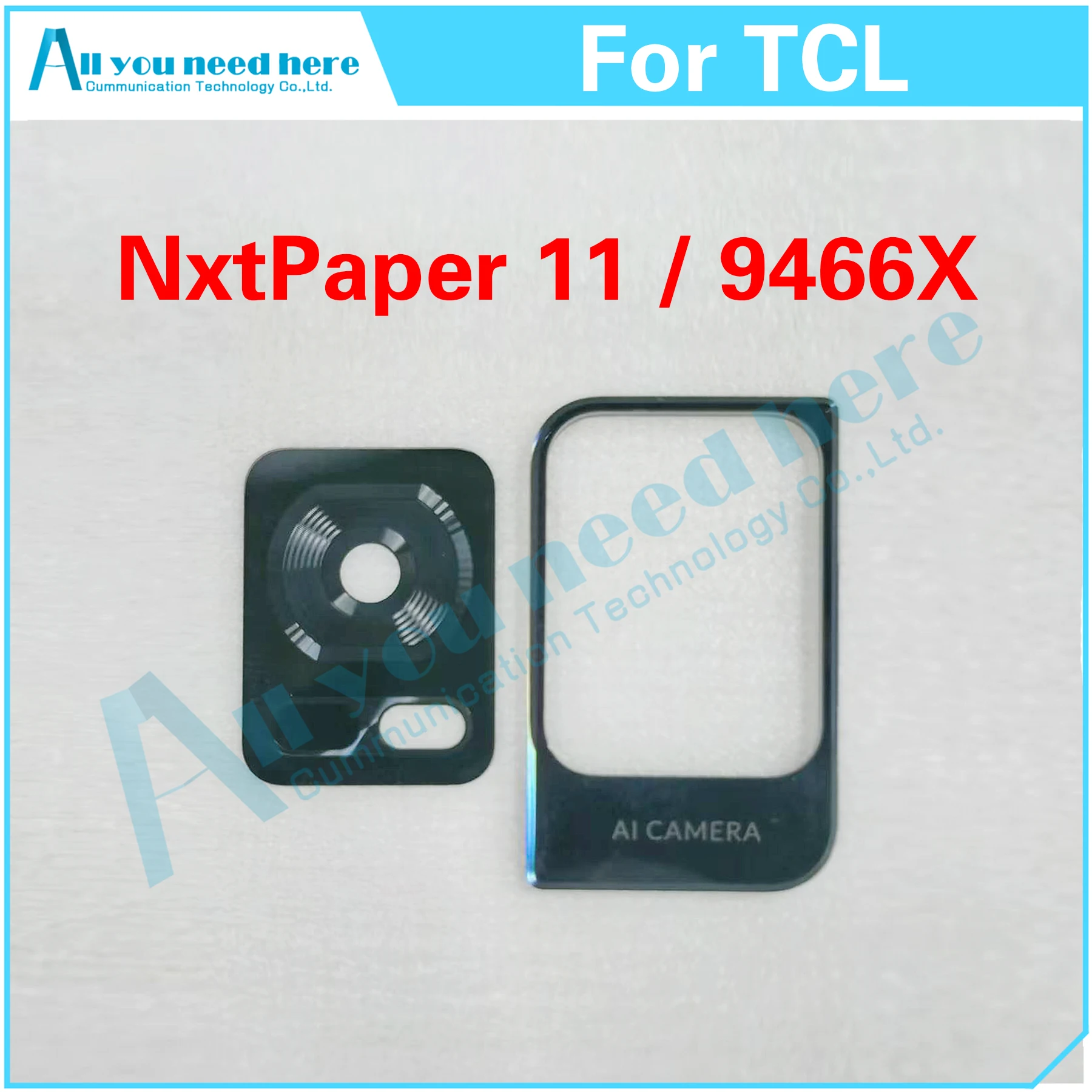 For TCL NxtPaper 11 9466X 9466 Back Glass Camera Rear Lens Repair Parts Replacement