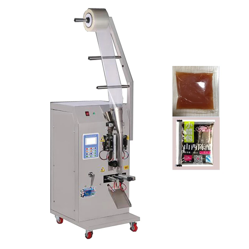 Machine d'emballage automatique de liquide, pour huile d'olive, soja aiss, lait, remplissage multifonctionnel et bancs