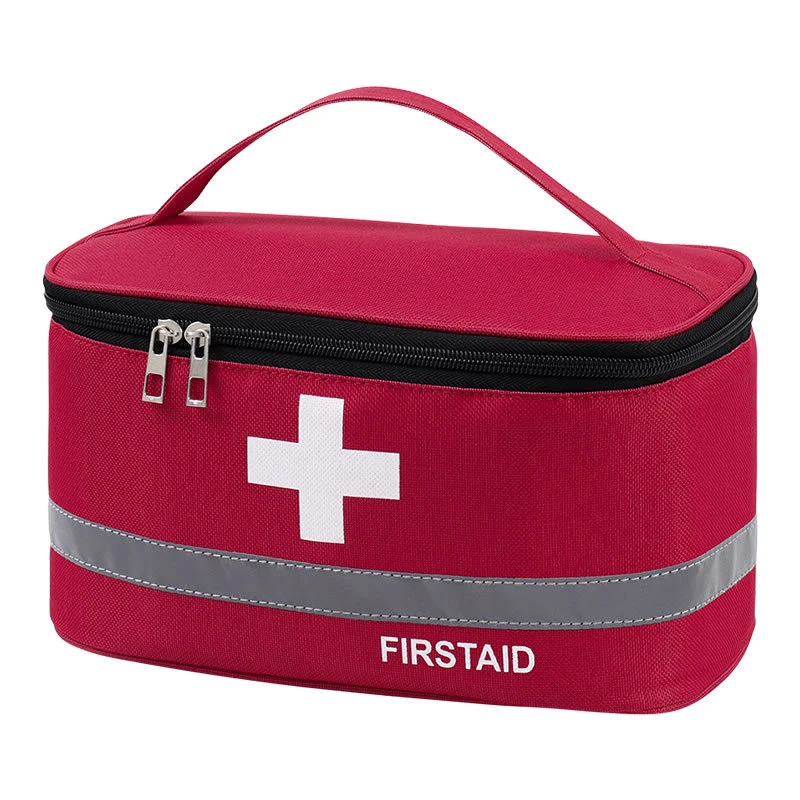 Borsa per medicinali di grande capacità Kit medico portatile Kit di pronto soccorso per la casa borsa di sopravvivenza borsa di emergenza per auto