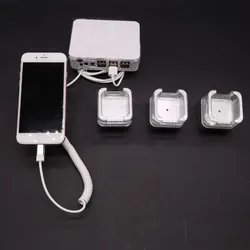4 Ports Mobile Phone Security Display Alarm System Cell Phone Retail Store Anti-theft
