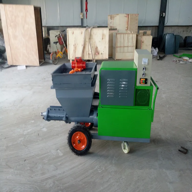 Cement Mortar Grouting Plastering Spraying Machine Small Construction Wall Cement Mortar Spraying Machine