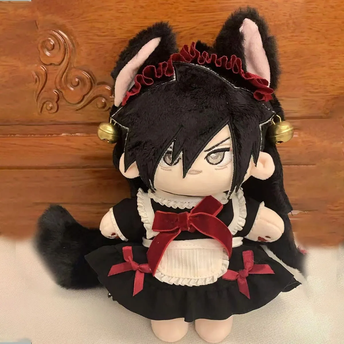 Figurine d'anime Uchiha Madara en peluche de 20cm, beau garçon, déguisement de Cosplay, poupée en coton, jouets corporels pour enfants, cadeaux d'anniversaire