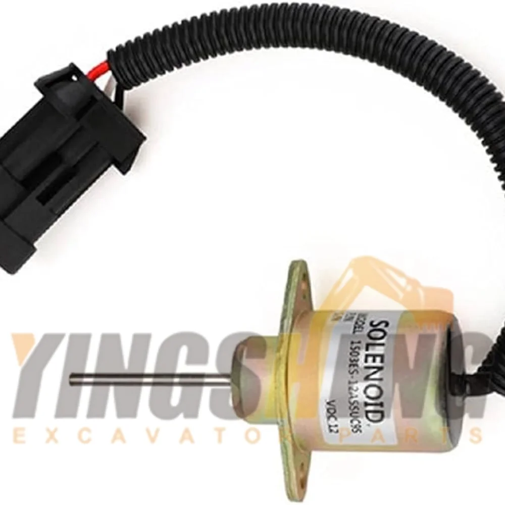 

Kubota 12V 1503ES-12A5SUC9S flameout solenoid valve new condition model SA4668-S SA5019 SA-4289T 25-38109-05