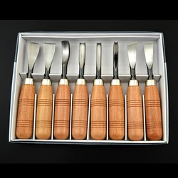 Wood Carving Wood Cut Knife Tool Set 8pcs/set  DIY Hand Tools Chisel Set Knives Tool Set Woodworking