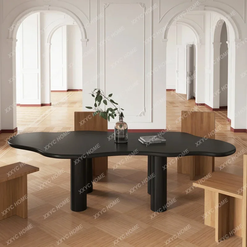 X36 Simple Dining Table Cloud Desk Studio Irregular Special-shaped Workbench