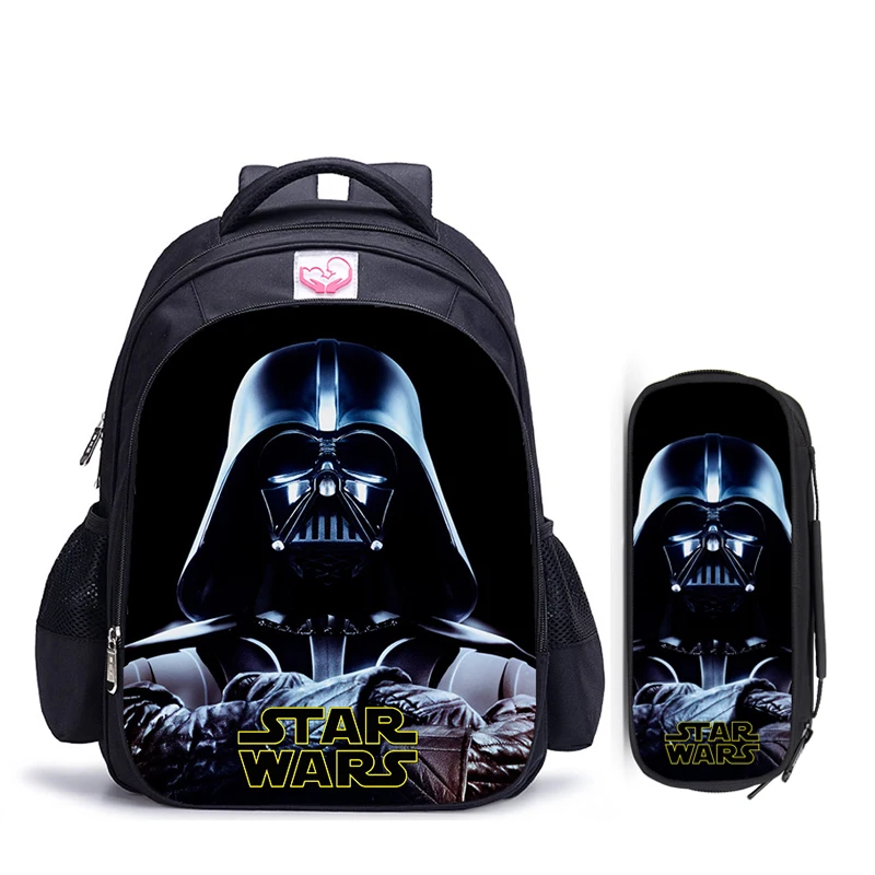 16 Inch Star Wars Children School Bags Orthopedic Backpack Kids School Boys Girls Mochila Infantil Bag