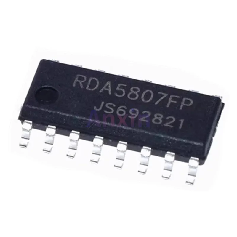 5PCS RDA5807 RDA5807FP SOP-16 FM Stereo Radio Chip Radio IC SMD  RDA5807FP SOP-16 - Image 2