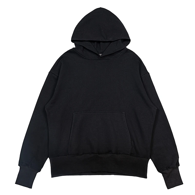 2023fw Black Season 6 Hoodie Men Women Thick Heavy Kanye West Hoody Hip Hop Ye Sweatshirts Terry Pullovers Inside Label