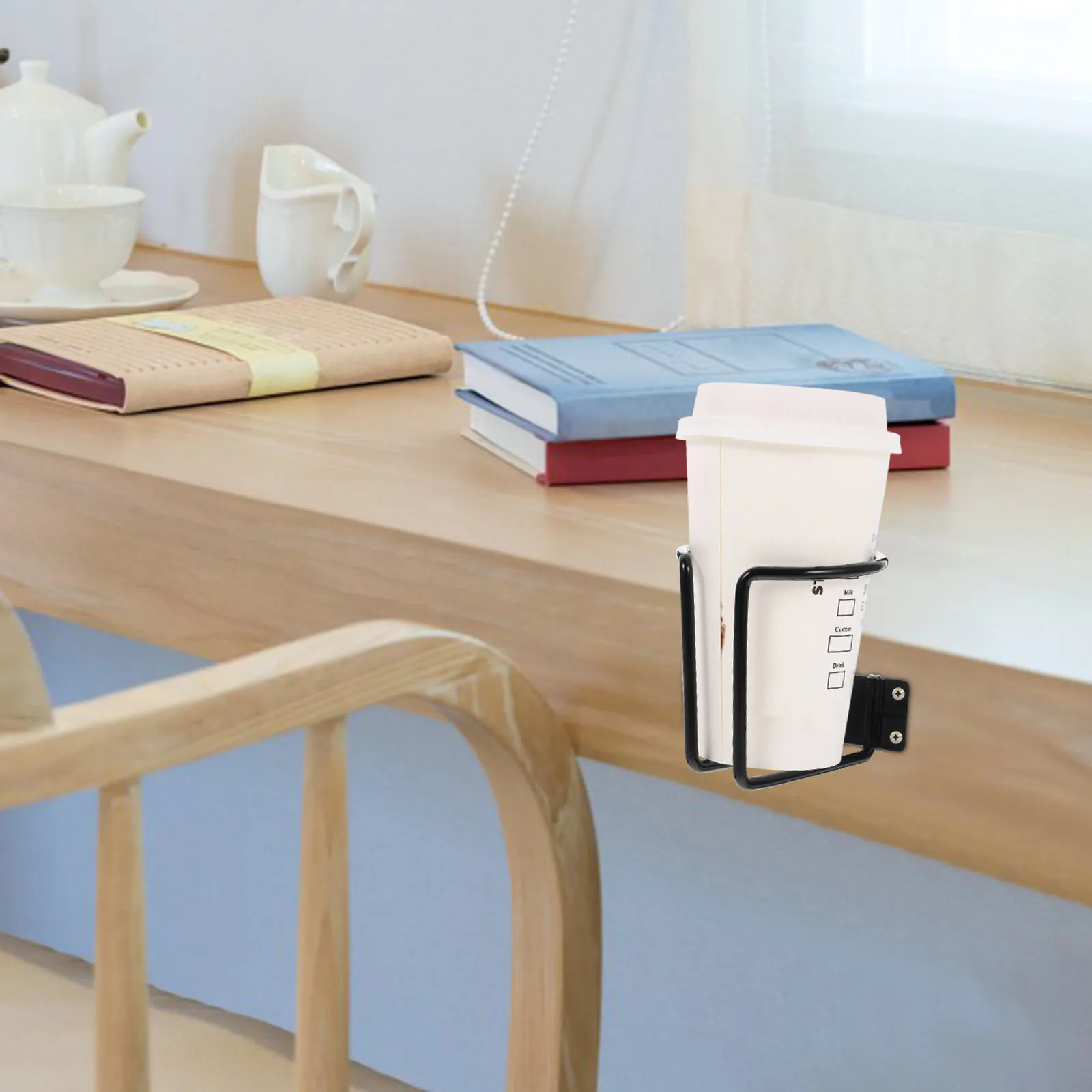 

Stylish Metal Cup Holder for Boat Car Rv Yacht Multi-Functional Heavy Load Bearing Secure Hold Various Containers