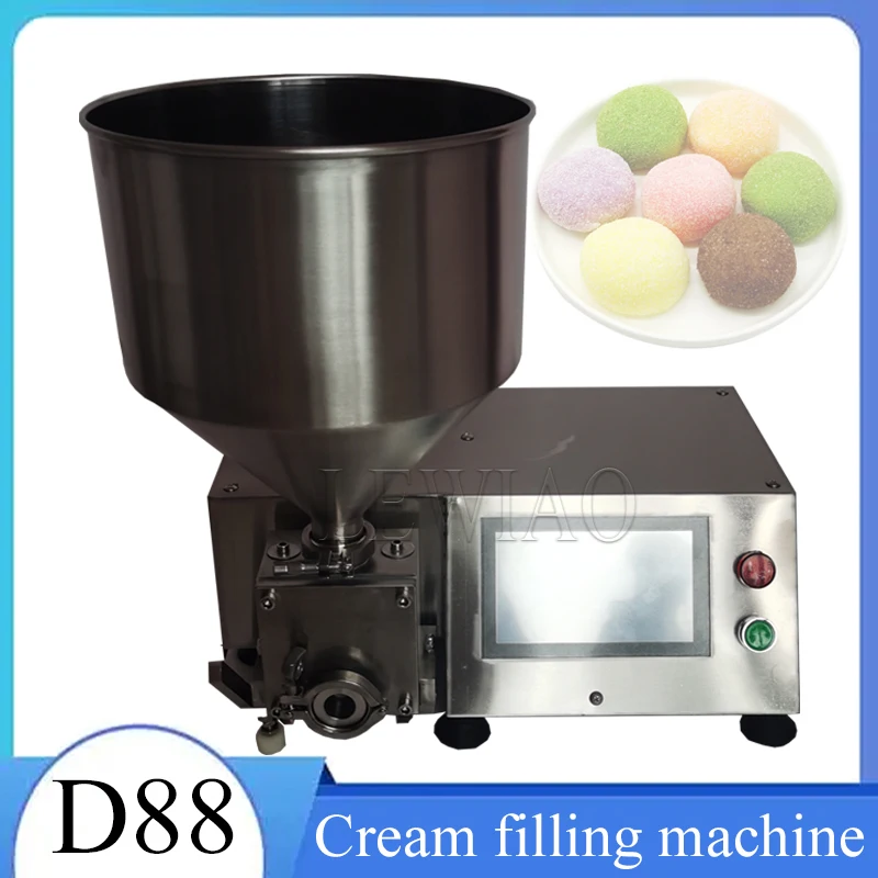 Commercial Upgrade LCD Panel Quantify  Cream Filling Machine Latin Fruit Filling Equipment Puff Filling Machine