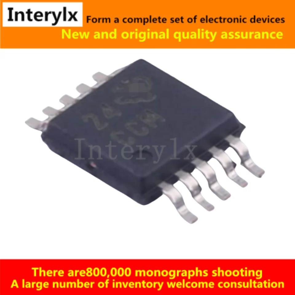 10Pcs/Lot New 100% XTR111AIDGQR XTR111AIDGQ XTR111 Silk screen CCM precision voltage to current converter chip IC