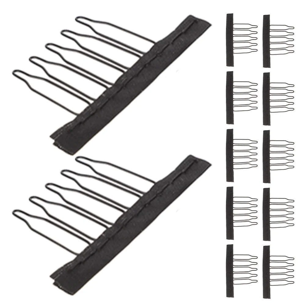 

20Pcs Hair Snap Clips for Extensions Mini Claw Clip Steel Toothed Combs Small Metal Hair Clips Secure Fastening Tool