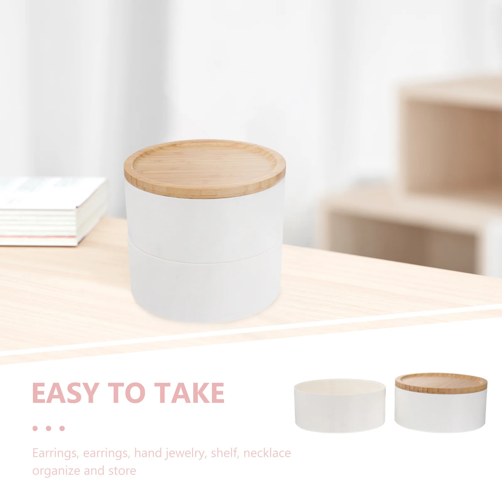 

Rings Displaying Case Bracelet Organizer Jewelry Storage Box Creative Jewelry Box Necklace Finishing Holder