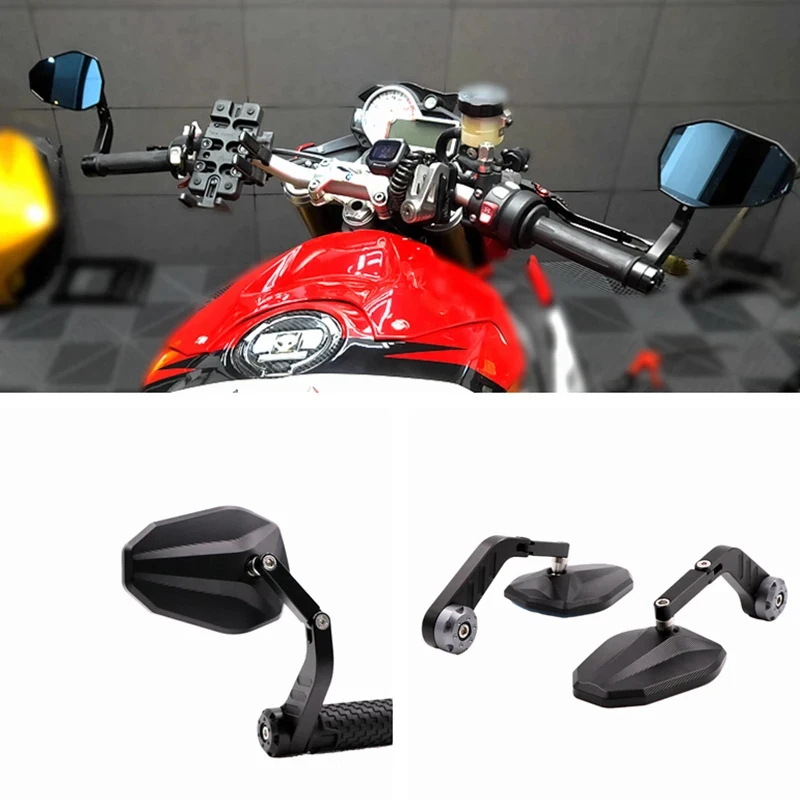 

Universal Aluminum Alloy Motorcycle Rearview Mirror Side Mirror for BMW S1000R F900R G310R 2015-2024