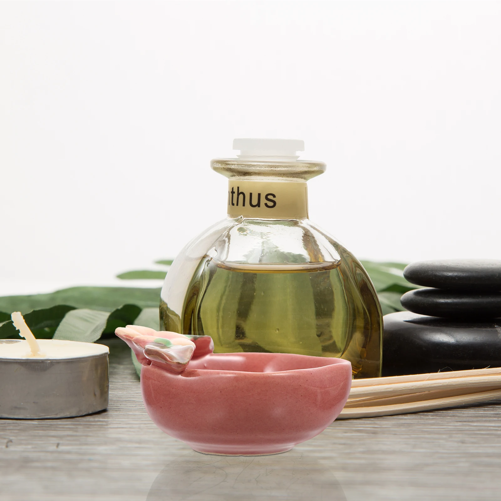 Facial Bowl Ceramic Aroma Bowl Essential Oil Holder Smooth Surface Elegant Delicate Design Spa Use Facial Bowls