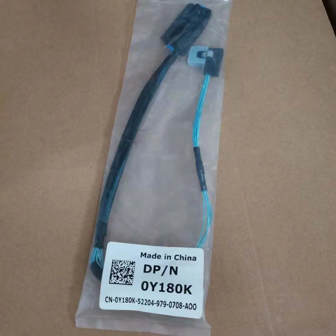 For Dell R410 Server SAS Hard Drive, Backplane Cable, Connected PERC 6I Array Card Y180K