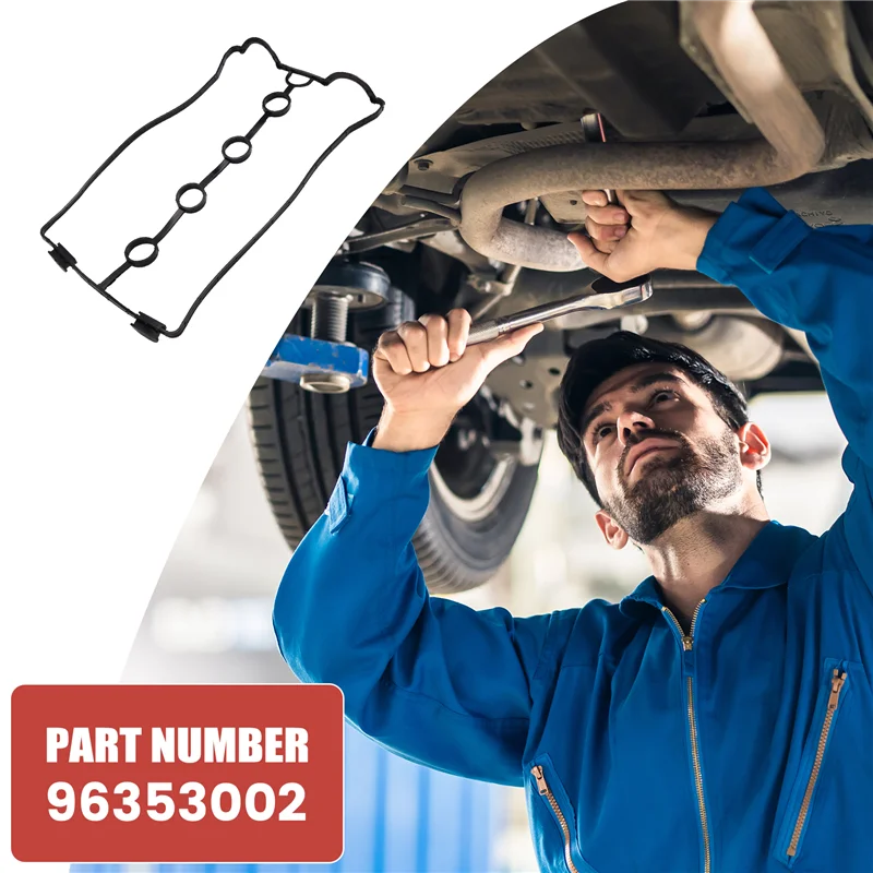 

10Pcs Engine Valve Cover / Camshaft Cover Gasket 96353002 For Chevolet Aveo Excelle 1.6L Daewoo Lanos