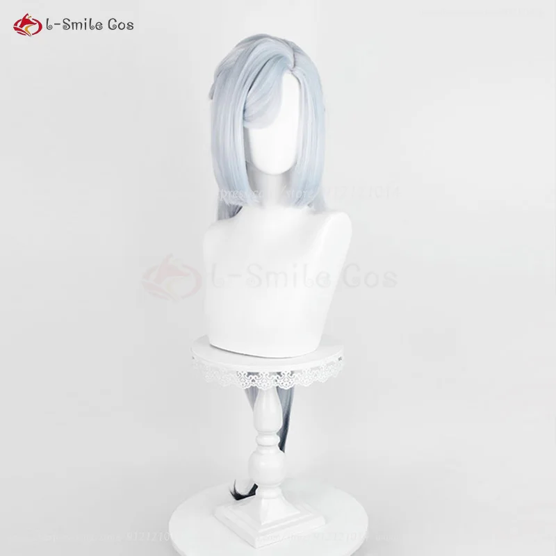 Lantern Rite-Perruque de Cosplay Shenhe de 100cm, Cheveux Synthétiques Tressés, avec Bonnet, pour Halloween