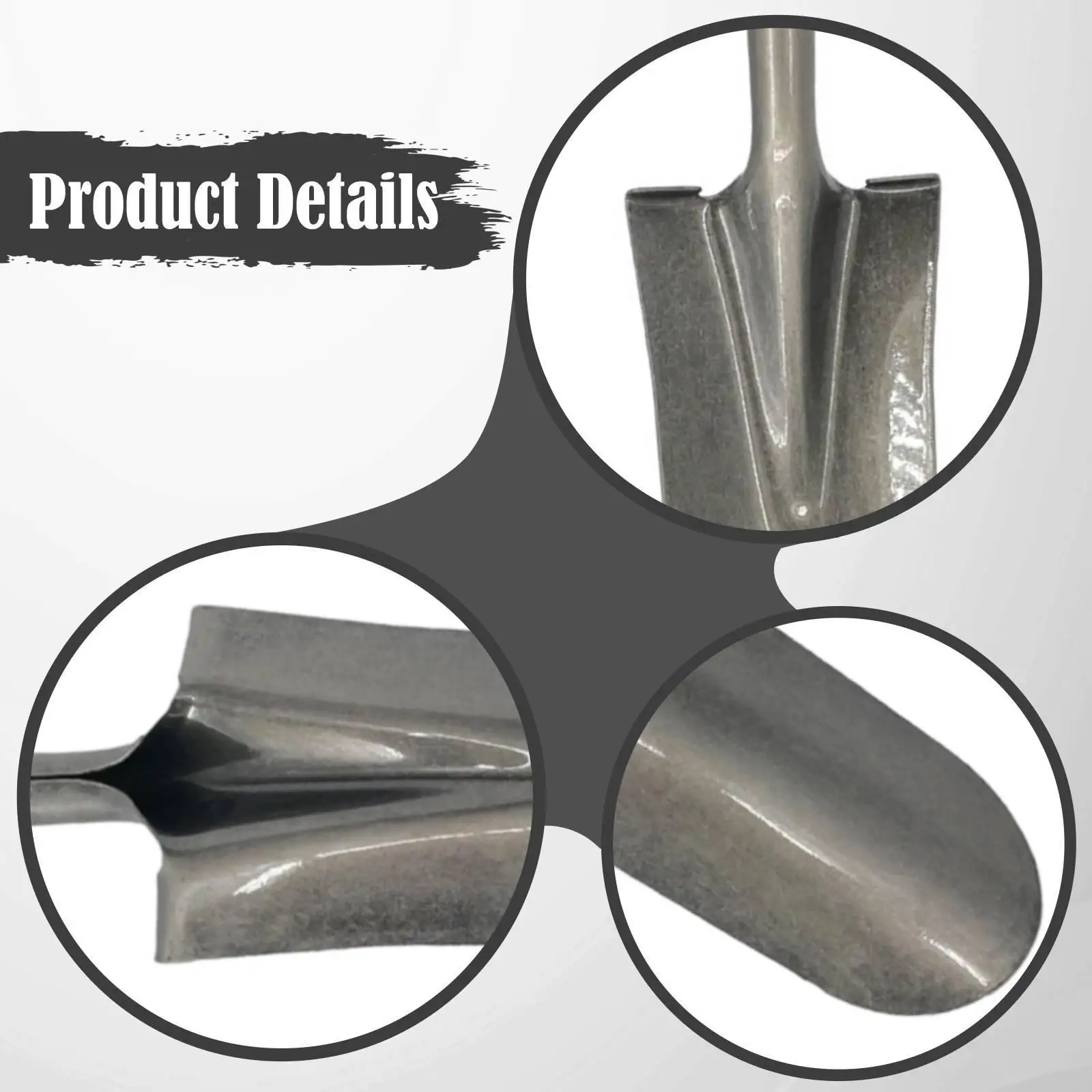 Narrow Spade Garden Spade Professional Garden & Landscaping Tool for Root Cutting Transplanting Scraping Trenching Edging