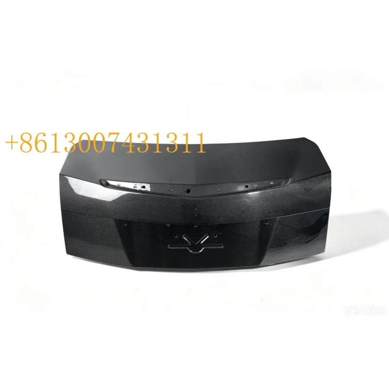 FactoryCarbon Fiber Trunk Lid Rear Boot Cover Fit 4‑Door CTS, Lightweight Exterior Modification Body Parts