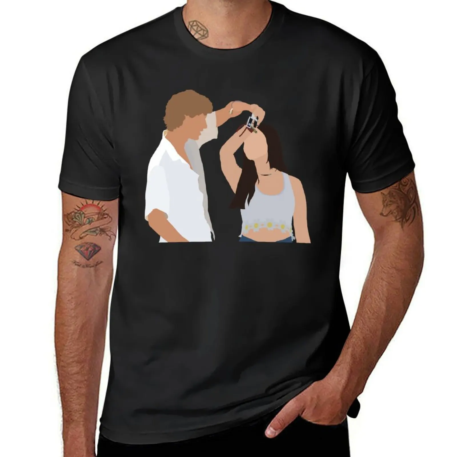 

belly and jeremiah dancing T-Shirt tees Anime t-shirt funny meme t-shirts vintage clothes mens plain t shirts
