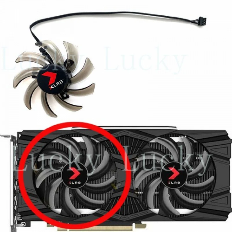 f  GA91S2U Gaming OC Dual Fan Graphics Card Fan for RTX2060 2060S 2070 GTX1660S