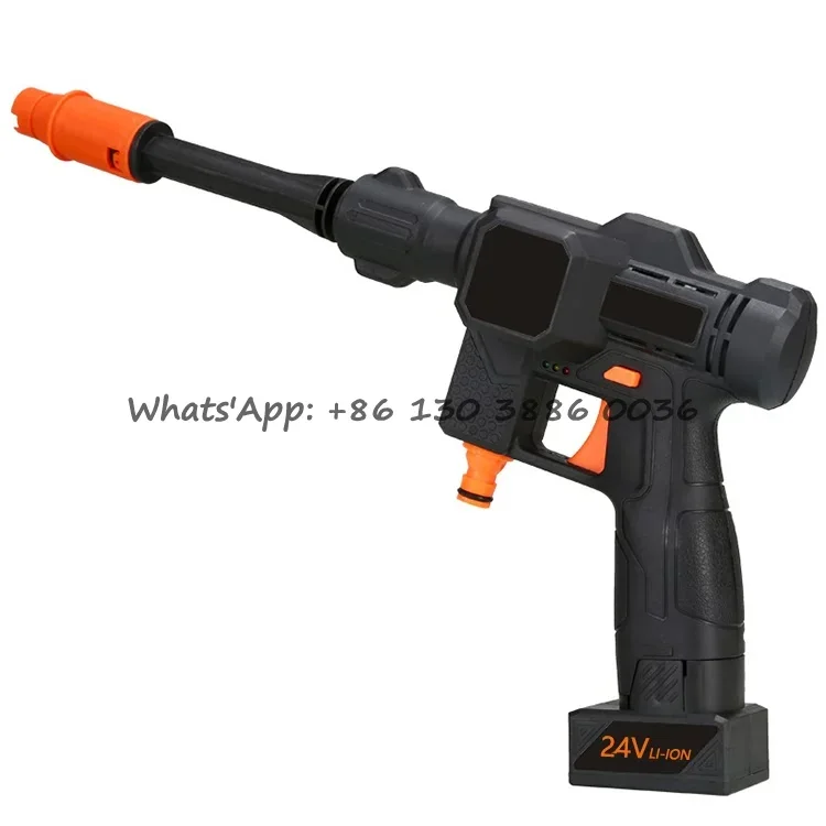 Portable Electric Household Foam Spray Wireless Cordless High Pressure Car Washer Gun