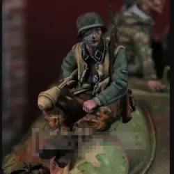 1/35 Resin Model Figure GK,Unassembled and unpainted kit