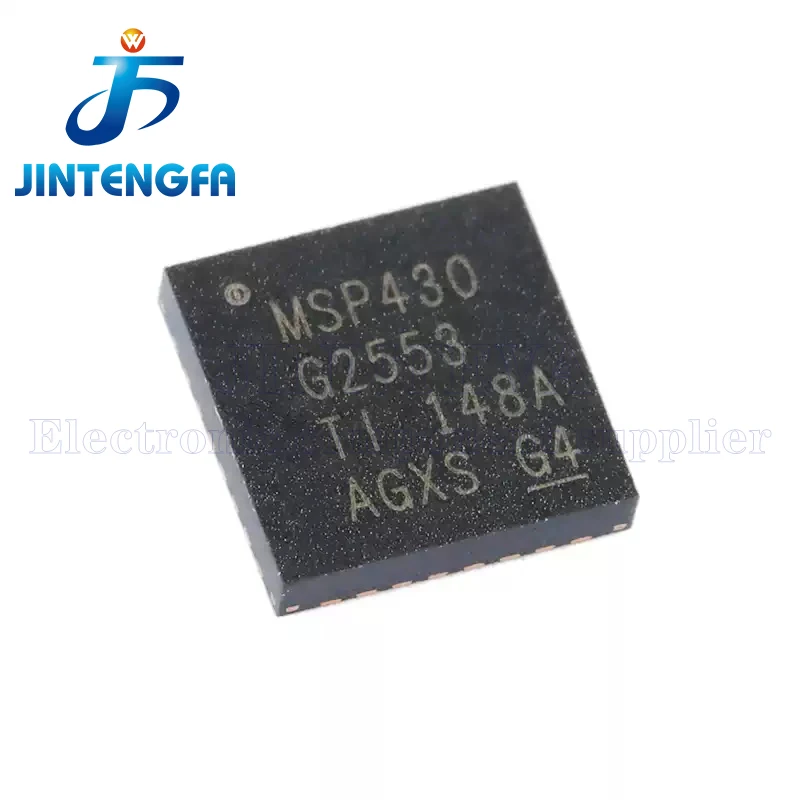 MSP430G2553IRHB32R MSP430G2553IRHB32T MSP430G2553 QFN-32  16bit Microcontrollers MCU Mixed Signal SMD IC