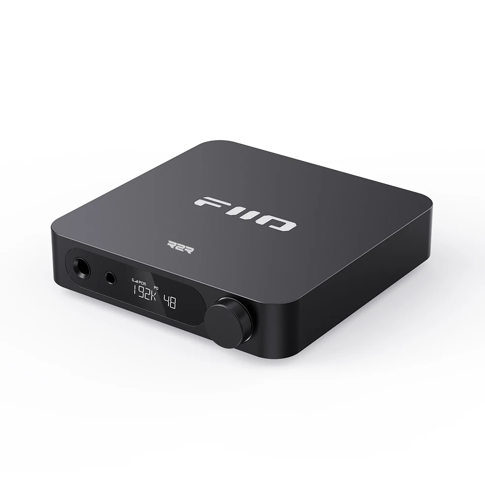 FiiO K11 R2R DAC en hoofdtelefoonversterker voor thuisaudio of pc, 6,35 mm en gebalanceerde 4,4 mm, RCA, coaxiaal, optisch, 384 kHz/24 bit