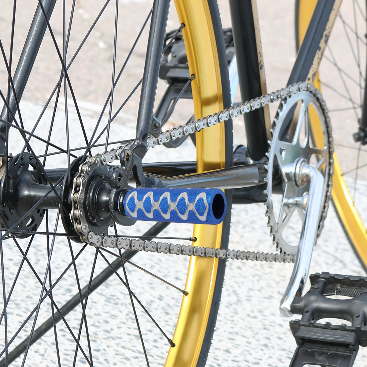 

Bicycle Pedals Mountain Bike with Step Pegs Foot Parts Accessories for Adult Bikes